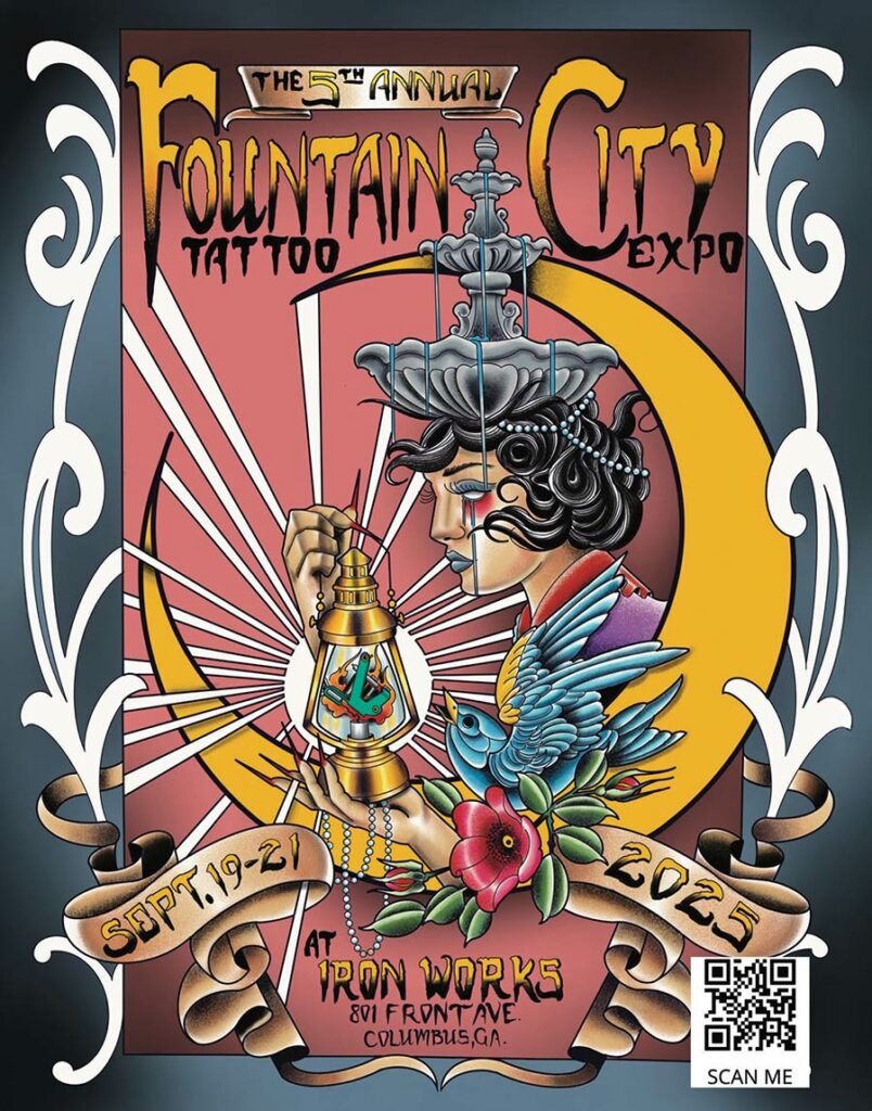 Fountain City Tattoo Expo 2025 Flyer